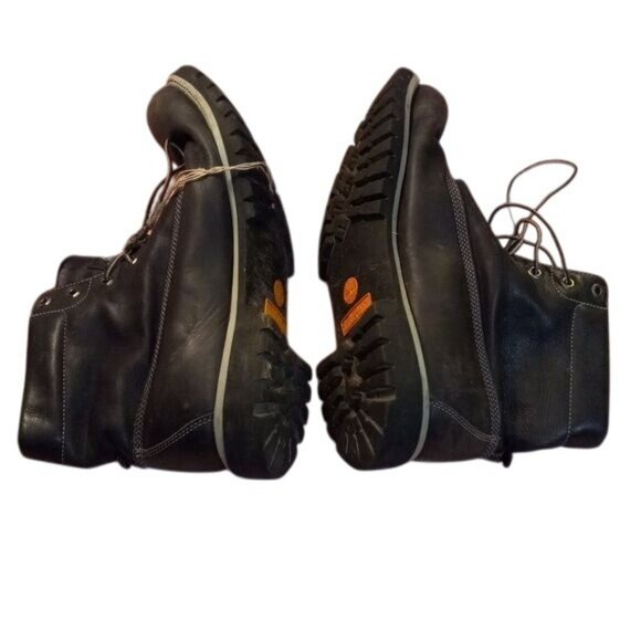 Timberland Pro Size 14M Mens Leather Work Boots Rugged Outsoles Lace-Up Closure main image 5